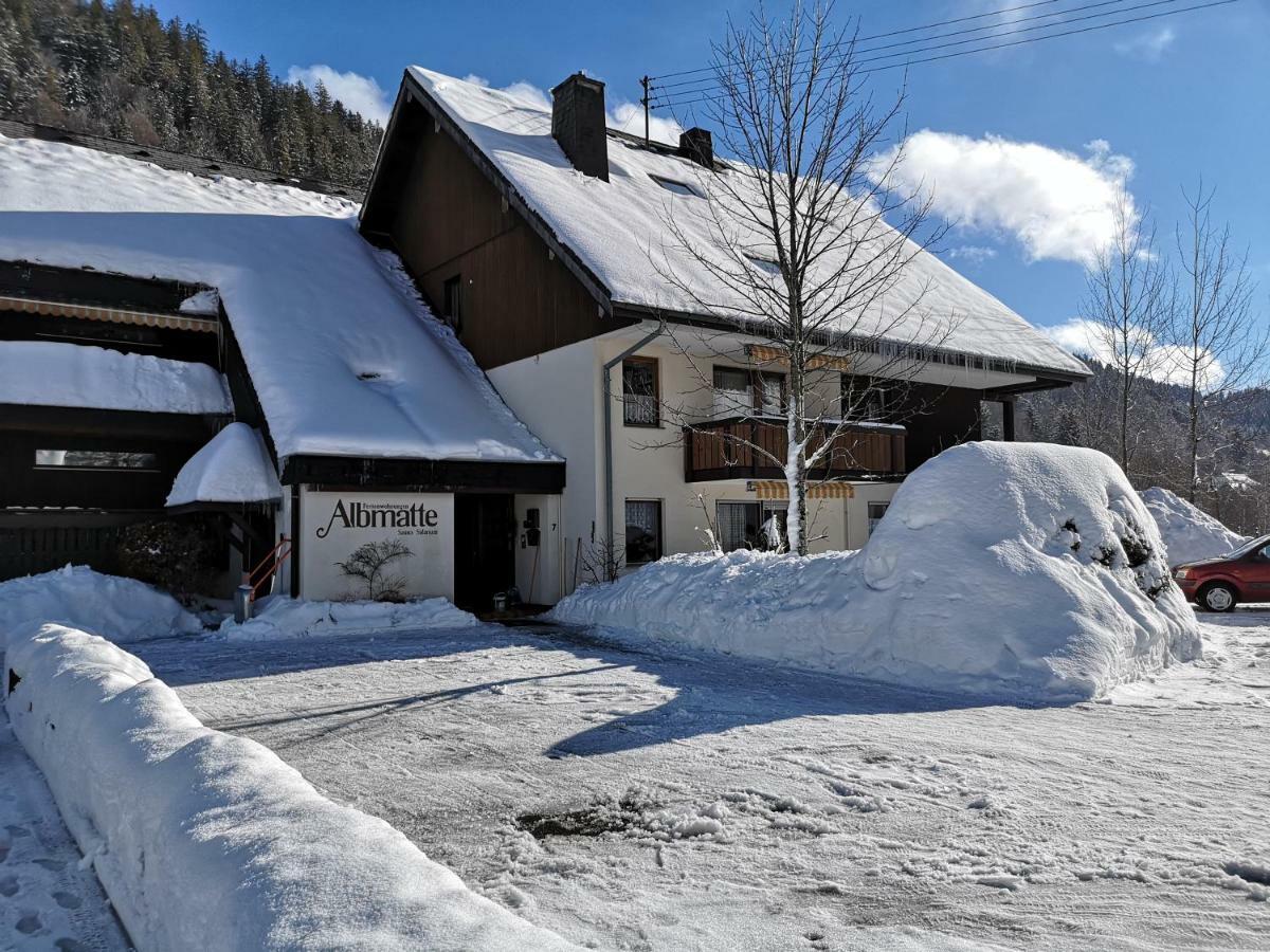 C3 Albmatte-Fewo Sauna, Hallenbad Aussenbecken Massagen Nebenan Санкт-Блазін Екстер'єр фото